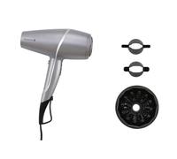 Remington Hair Dryer [3 Attachments: Diffuser & 2 Concentrators, Intelligent StyleAdapt™ Adjusts Heat to Hair] PROluxe You (Ionic & Diamond-Ceramic Coating, Fast Dry, Smooth Finish, 2400W) AC9800
