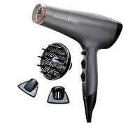 Remington Keratin Protect AC8008 Sèche-cheveux ionique infusé avec de la kératine et de l'huile d'amande pour des cheveux sains Argenté