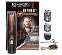 Remington Tondeuse Barbe MB4046 – sans fil, lames titane auto-affûtées, sabots ajustables – Brun