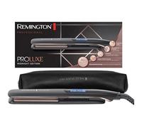 Remington Lisseur Cheveux [Plaques en céramique étroites 110 mm] PROluxe Midnight (Technologie OPTIheat, réglage Pro+, coiffage en
