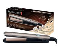 Remington Lisseur cheveux S8540 – Soin kératine & huile d'amande, céramique, écran LCD, 10 réglages