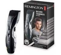 Remington Tondeuse barbe électrique [Utilisation facile & précise] Barba (Ergonomique, lames céramique auto-affûtées & lubrifiées à vie, 9 réglages 1,5-18mm, Secteur/batterie, brosse incl.) MB320C
