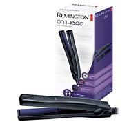 Remington Mini Lisseur [Pratique Idéal voyage] On The Go (Design ultra compact 15cm, Céramique, Glisse Facile, Température élevée 200°, Voltage universel) Lisseur Cheveux S2880