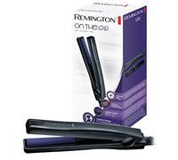 Remington Mini Lisseur [Pratique Idéal voyage] On The Go (Design ultra compact 15cm, Céramique, Glisse Facile, Température élevée 200°, Voltage universel) Lisseur Cheveux S2880