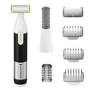 Remington Omniblade HG3000 Tondeuse hybride pour le visage et le corps - Rasoir étanche sans fil rechargeable avec 4 peignes à barbe et peigne pour le corps
