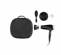 Coffret sèche-cheveux Style Edit Remington D3171GP - 2200W - Vanity de rangement,Diffuseur, Brosse plate et Chouchou en soie