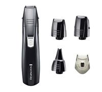 Remington Tondeuse multifonction PG180 Pilot – 3 en 1, 5 hauteurs, fonctionne à piles – Noir
