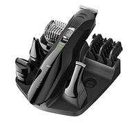 Remington PG6020 Kit de toilettage tout-en-un - Tondeuse à barbe, tondeuse à cheveux, tondeuse à nez et oreilles avec mini rasoir en aluminium - pour homme, noir