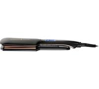 Remington Fer à lisser ProLuxe S9150B Midnight - Plaques céramique XL 110×50 mm, Noir, 3 m