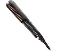 Remington Fer à lisser ProLuxe S9150B Midnight - Plaques céramique XL 110×50 mm, Noir, 3 m
