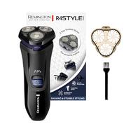 Remington Rasoir Électrique [Rasage à Sec et Humide] R4 (Utilisation sans Fil, Têtes Rotatives 360°, Tondeuse Précision Rétractable Comforttrim + Guide Coupe Barbe 3 Jours, Ergonomique) Tondeuse R4002