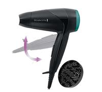 Remington Sèche-cheveux de voyage D1500 – 2000W, poignée pliable, ultra compact