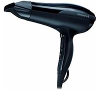 Remington Sèche-cheveux Ionique [Puissant & Léger] Pro-Air (2200W, Ergonomique, Céramique, Séchage Rapide, 3 températures/ 2 vitesses, sans frisottis, air frais, concentrateur & Diffuseur) D5210
