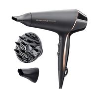 Remington Sèche-cheveux Ionique [Technologie OptiHeat] PROluxe Midnight (2400W, moteur AC pro durable, résultat salon & longue tenue, soin ionique, 3 concentrateurs + 1 diffuseur volume) AC9140B