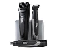 Remington The Works MB905 Kit de tondeuse à barbe avec lames en céramique avancées (kit de 6 pièces : tondeuse à barbe et tondeuse de précision avec peigne à chaumes, tondeuse nez et oreille,
