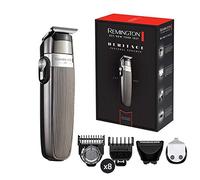 Remington Tondeuse Barbe [Multifonction Cheveux] Heritage (Design Premium Vintage, Précis, Lames T en acier inoxydable auto-affûtées, 11 accessoires: 8 Sabots 3-25mm, Wet&Dry) PG9100