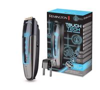 Remington Tondeuse Barbe [Technologie tactile numérique] TouchTech (Lames titanium, guide motorisé: 175 hauteurs de coupe 0,4-18mm, Wet&Dry, vitesse automatique, sans fil/ secteur, charge USB) MB4700