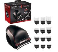 Remington Tondeuse Cheveux [Moteur Puissant] QuickCut Pro (Utilisation Facile, Lames acier inoxydable Auto-Affûtées incuvées, 12 Sabots 1,5-25 mm, Sans Fil - 70 min, Trousse) Tondeuse HC4300