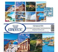 Reminisce Collection Kit 12"X12"-Greece