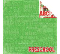 Reminisce Making The Grade 12 by 30,5 cm Papier de Scrapbooking Double Face