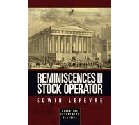 Reminiscences of a Stock Operator