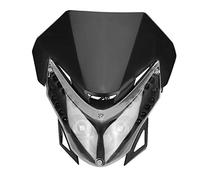 Reminnbor Dirt Bike Phare Universel DC12V Dirtbike Moto LED Phare Street Fighter Sport Personnalisé Carénage Lumièreplaque de fourche universelle plaque de fourche universelle