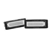Reminnbor Lumière de plaque d'immatriculation 2pcs voiture numéro de plaque d'immatriculation de la lampe LED convient pour Smart Fortwo W450 W451 W453