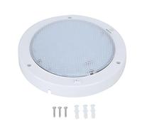 Reminnbor Plafonnier rond 42LEDs 12V 9W 840LM haute luminosité pour la maison de bateau de voiture(Warm white light)