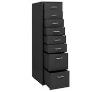 Remise 2026®Armoire à dossier Anthracite - Classeur mobile - Commode pour bureau - Anthracite - 28x41x109cm Métal 922 2071732