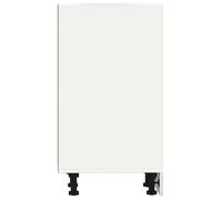 Remise 2026®Caisson de cuisine Blanc - Meuble bas de cuisine - Armoire à vitrine - ""Riga"" Blanc 40 x 44,5 x 81,5 cm - Bois d'ingé