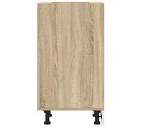 Remise 2026®Caisson de cuisine Brun - Meuble bas de cuisine - Armoire à vitrine - ""Riga"" - avec rangement - Chêne sonoma - 40 x 4