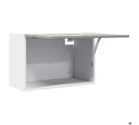 Remise 2026®Caisson haut cuisine Gris - Vitrine suspendue ""Lyon"" - avec rangement - gris béton - 60x31x40cm - Bois d'ingénierie 1