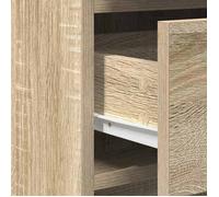Remise 2026®Enfilade de rangement Marron - Buffet bas - Chêne sonoma - 40x40.5x75cm - Bois d'ingénierie 792 8747272