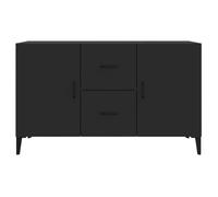 Remise 2026®Enfilade de rangement Noir - Buffet bas - noir - 100x36x60cm - Bois d'ingénierie 843 9668973