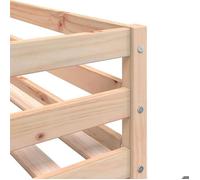 Remise 2026®Séparable en deux lits simples - lit superposé enfant - sans matelas - 90x190cm - Bois de pin massif 616 1458086