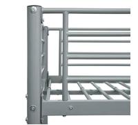Remise 2026®Séparable en deux lits simples - lit superposé enfant - sans matelas - gris métal 90x200cm 199 1413319