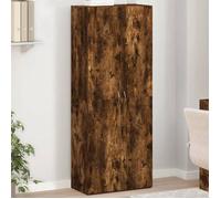 ""Remise""Armoire de classement Industriel - JMS - Meuble de Rangement chêne fumé 60x32x153 cm bois d'ingénierie MAISON2025 93528