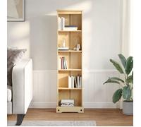 ""Remise""Armoire de livres - Bibliothèque - Corona 46 x 20 x 170 cm ,bois de pin massif JILIMAISON2025 14129456