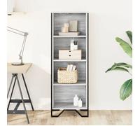 ""Remise""Armoire de livres - Bibliothèque - sonoma gris - 50 x 31 x 137,5 cm ,bois d'ingénierie JILIMAISON2025 53552482