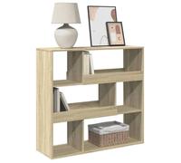 ""Remise""Armoire de livres - Cloison de séparation chêne sonoma - bois d'ingénierie JILIMAISON2025 93358934