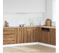 ""Remise""Armoire de plancher à tiroir ""Lyon"" - Buffet Bahut de cuisine/Meuble bas - chêne artisanal JILIMAISON2025 3108429