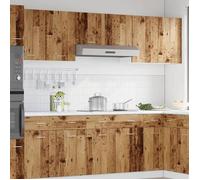 ""Remise""Armoire de rangement suspendue Pour cuisine - Meuble haut/ Armoires suspendue ""Lyon""s 2 pcs ,vieux bois 50 x 31 x 60cm