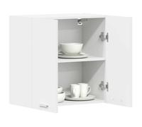 ""Remise""Armoire de rangement suspendue Pour cuisine - Meuble haut ""Lyon"" Blanc 60 x 31 x 60 cm ,bois d'ingénierie JILIMAISON2025