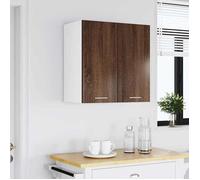 ""Remise""Armoire de rangement suspendue Pour cuisine - Meuble haut ""Lyon"" Chêne marron 60 x 31 x 60 cm JILIMAISON2025 7164034