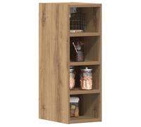 ""Remise""Armoire de rangement suspendue Pour cuisine - Meuble haut ""Riga"" chêne artisanal 20 x 29,5 x 60 cm JILIMAISON2025 9191073