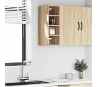 ""Remise""Armoire de rangement suspendue Pour cuisine - Meuble haut ""Riga"" chêne sonoma 20 x 29,5 x 60 cm JILIMAISON2025 2060898
