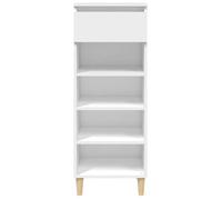 ""Remise""Armoire/meuble à chaussures Blanc 40 x 36 x 105 cm - bois d'ingénierie JILIMAISON2025 56094423