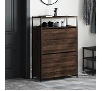 ""Remise""Armoire/meuble à chaussures ,Chêne marron, 75 x 34 x 112 cm - bois d'ingénierie JILIMAISON2025 85442234