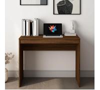 ""Remise""Bureau informatique - Table de Bureau Chêne marron 90 x 40 x 72 cm - bois d'ingénierie JILIMAISON2025 54441464