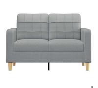 ""Remise""Canapé - CLIC-CLAC - à 2 places Gris clair 120 cm Tissu JILIMAISON2025 46482150